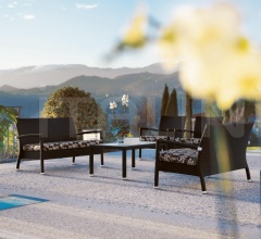 Итальянские Уличные столики - Столик LOTUS фабрика Varaschin