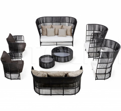 Итальянские Уличные столики - Кофейный столик TIBIDABO COFFEE TABLE фабрика Varaschin