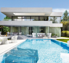 Итальянские Уличные столики - Кофейный столик TIBIDABO COFFEE TABLE фабрика Varaschin