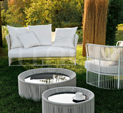 Итальянские Уличные столики - Кофейный столик TIBIDABO COFFEE TABLE фабрика Varaschin