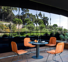 Итальянские Уличные столы - Стол обеденный BIG Base Итальянские Уличные столы - Стол обеденный BIG Base фабрика Varaschin