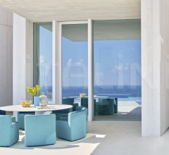 Итальянские Уличные столы - Стол обеденный BIG LOW Итальянские Уличные столы - Стол обеденный BIG LOW фабрика Varaschin