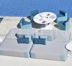 Итальянские Уличные столы - Стол обеденный BIG LOW Итальянские Уличные столы - Стол обеденный BIG LOW фабрика Varaschin