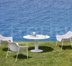 Итальянские Уличные столы - Стол обеденный BIG LOW Итальянские Уличные столы - Стол обеденный BIG LOW фабрика Varaschin