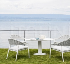 Итальянские Уличные столы - Стол обеденный BIG LOW Итальянские Уличные столы - Стол обеденный BIG LOW фабрика Varaschin