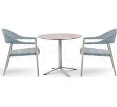 Итальянские Уличные столы - Стол обеденный BLADE LOW Итальянские Уличные столы - Стол обеденный BLADE LOW фабрика Varaschin