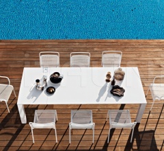 Итальянские Уличные столы - Стол обеденный DOLMEN Итальянские Уличные столы - Стол обеденный DOLMEN фабрика Varaschin