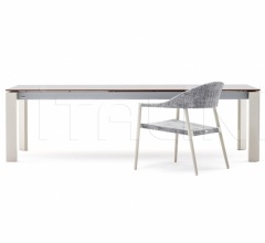 Итальянские Уличные столы - Стол обеденный DOLMEN LOW Итальянские Уличные столы - Стол обеденный DOLMEN LOW фабрика Varaschin