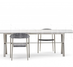 Итальянские Уличные столы - Стол обеденный DEER Итальянские Уличные столы - Стол обеденный DEER фабрика Varaschin