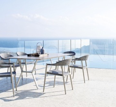 Итальянские Уличные столы - Стол обеденный DEER Итальянские Уличные столы - Стол обеденный DEER фабрика Varaschin