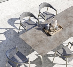 Итальянские Уличные столы - Стол обеденный DEER Итальянские Уличные столы - Стол обеденный DEER фабрика Varaschin