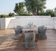 Итальянские Уличные столы - Стол обеденный KOLONAKI Итальянские Уличные столы - Стол обеденный KOLONAKI фабрика Varaschin