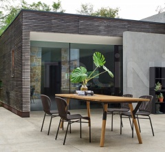 Итальянские Уличные столы - Стол обеденный LINK Итальянские Уличные столы - Стол обеденный LINK фабрика Varaschin