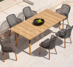 Итальянские Уличные столы - Стол обеденный LINK Итальянские Уличные столы - Стол обеденный LINK фабрика Varaschin