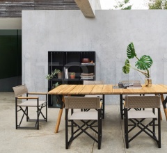 Итальянские Уличные столы - Стол обеденный LINK Итальянские Уличные столы - Стол обеденный LINK фабрика Varaschin