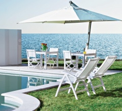 Итальянские Уличные столы - Стол обеденный VICTOR Итальянские Уличные столы - Стол обеденный VICTOR фабрика Varaschin