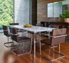 Стул с подлокотниками Brno Chair - Tubular Стул с подлокотниками Brno Chair - Tubular фабрика Knoll