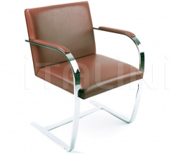 Стул с подлокотниками Brno Chair - Flat Bar Стул с подлокотниками Brno Chair - Flat Bar фабрика Knoll