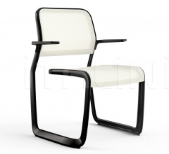 Стул с подлокотниками Newson Aluminum Chair with Arms Стул с подлокотниками Newson Aluminum Chair with Arms фабрика Knoll