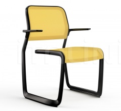 Стул с подлокотниками Newson Aluminum Chair with Arms Стул с подлокотниками Newson Aluminum Chair with Arms фабрика Knoll
