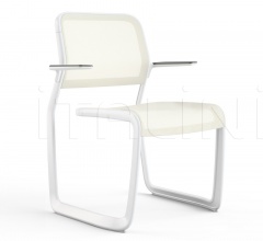 Стул с подлокотниками Newson Aluminum Chair with Arms Стул с подлокотниками Newson Aluminum Chair with Arms фабрика Knoll
