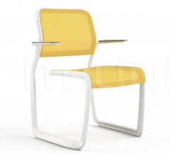 Стул с подлокотниками Newson Aluminum Chair with Arms Стул с подлокотниками Newson Aluminum Chair with Arms фабрика Knoll