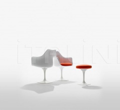 Стул Saarinen Tulip Stool Стул Saarinen Tulip Stool фабрика Knoll