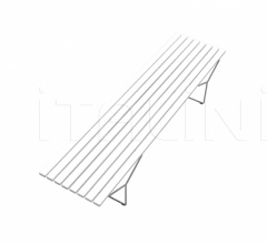 Скамья Bertoia Bench Скамья Bertoia Bench фабрика Knoll