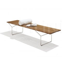 Скамья Bertoia Bench Скамья Bertoia Bench фабрика Knoll