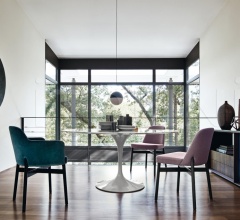 Стол обеденный Saarinen Tulip High Tables Стол обеденный Saarinen Tulip High Tables фабрика Knoll