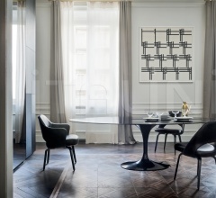 Стол обеденный Saarinen Tulip High Tables Стол обеденный Saarinen Tulip High Tables фабрика Knoll