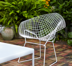 Кресло Bertoia Diamond Chair Кресло Bertoia Diamond Chair фабрика Knoll