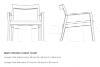 Кресло Marc Krusin Lounge Chair Knoll