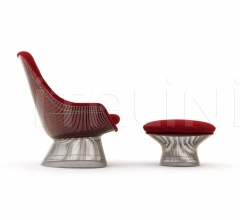 Пуф Platner Ottoman Пуф Platner Ottoman фабрика Knoll