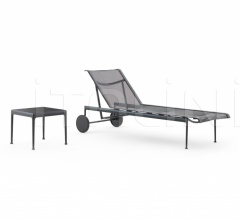 Шезлонг 1966 Adjustable Chaise Lounge Шезлонг 1966 Adjustable Chaise Lounge фабрика Knoll