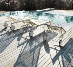 Шезлонг 1966 Adjustable Chaise Lounge Шезлонг 1966 Adjustable Chaise Lounge фабрика Knoll