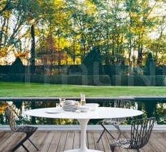 Стол обеденный Saarinen High Table For Outdoor Стол обеденный Saarinen High Table For Outdoor фабрика Knoll