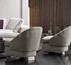 Итальянские Кресла - Кресло Lawson Lounge фабрика Minotti
