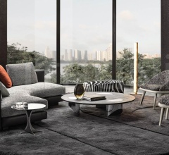 Итальянские Пуфы - Пуф West фабрика Minotti