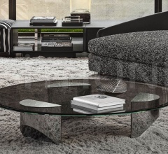 Итальянские Столики - Кофейный столик Wedge фабрика Minotti