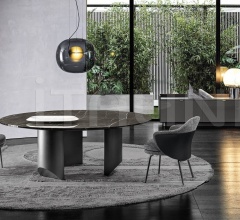 Итальянские Столовая - Стол обеденный Wedge Dining фабрика Minotti