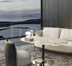 Итальянские Рестораны/Бары - Барный стол Oliver Lounge фабрика Minotti