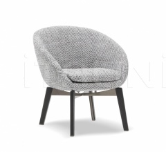 Итальянские Кресла - Кресло Russell Lounge фабрика Minotti