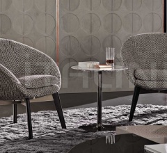 Итальянские Кресла - Кресло Russell Lounge фабрика Minotti