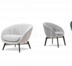 Итальянские Кресла - Кресло Russell Lounge фабрика Minotti