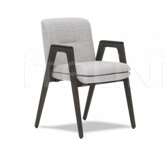 Итальянские Столовая - Стул с подлокотниками Lance фабрика Minotti