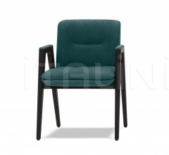 Итальянские Столовая - Стул с подлокотниками Lance фабрика Minotti