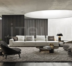 Итальянские Кресла - Кресло Lawson Lounge Legs фабрика Minotti