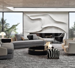 Итальянские Столики - Кофейный столик Bailly фабрика Minotti