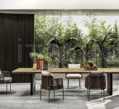 Итальянские Уличные стулья - Стул Tape Cord Outdoor фабрика Minotti